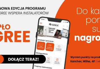 CIEPŁO Z GREE – nowa edycja programu lojalnościowego “Gree Wspiera Instalatorów”