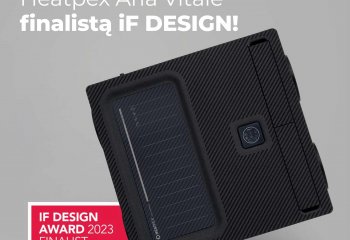 Premierowa prezentacja nowej centrali wentylacyjnej HEATPEX ARIA VITALE na targach ISH we Frankfurcie. 