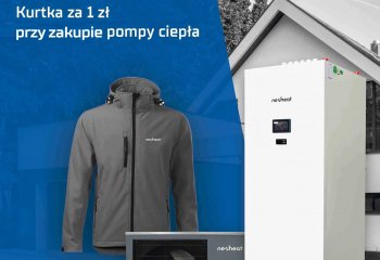 Kurtka za 1 zł przy zakupie pompy ciepła