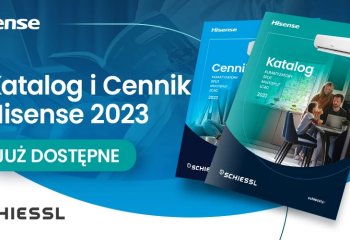 Katalog oraz cennik klimatyzatorów Hisense na rok 2023 - już dostępne!