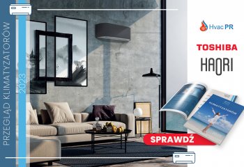 Klimatyzator Toshiba Haori respektuje Twój styl