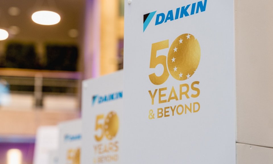 Daikin świętuje 50 lat innowacji w Europie, na Bliskim Wschodzie i w Afryce