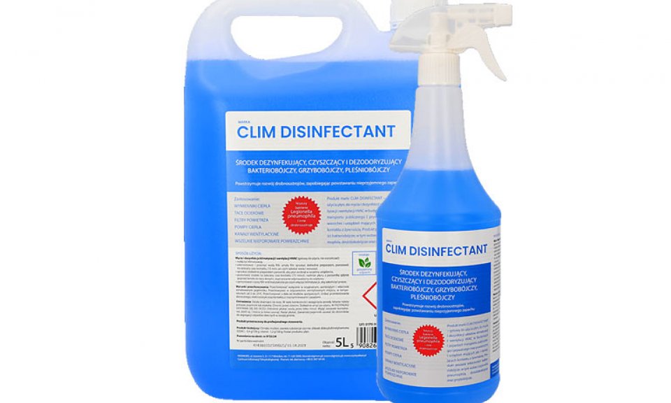 Środek do dezynfekcji i czyszczenia parowników Clim Disinfectant