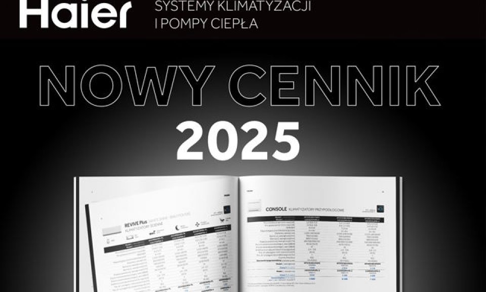 HAIER | Nowy cennik i nowości produktowe