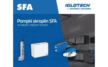 Sprawdź ofertę! Pompki skroplin SFA w promocyjnej cenie 
