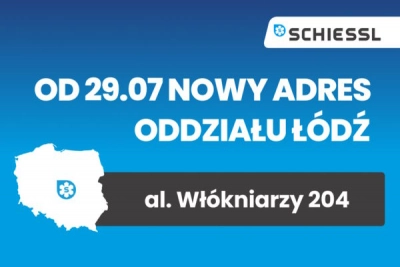 Nowa siedziba Schiessl Oddziału Łódź!