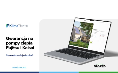 Platforma do rejestracji pomp ciepła Fujitsu i Kaisai – serwis.oze.eco