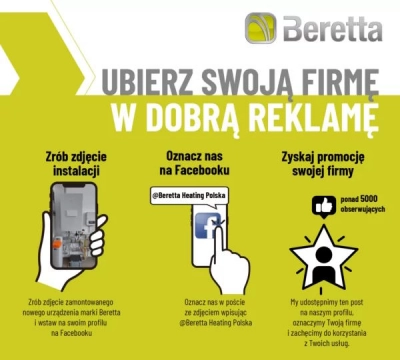 Akcja reklamowa dla Instalatorów Beretta