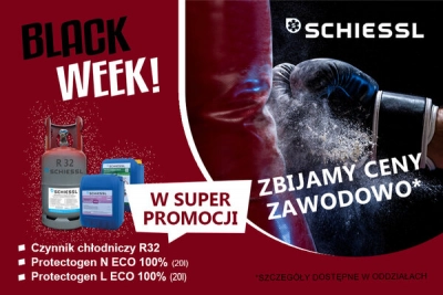 Podczas BLACK WEEK zbijamy ceny na R32 i chłodziwa!