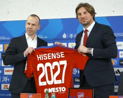 Hisense sponsorem głównym Rakowa Częstochowa!