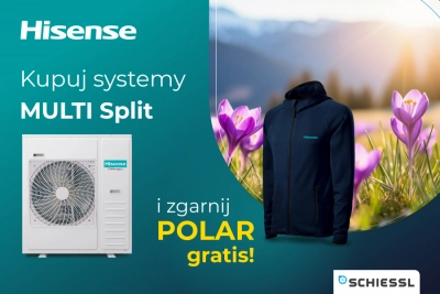 Kupuj systemy MULTI Split i zgarnij polar gratis!