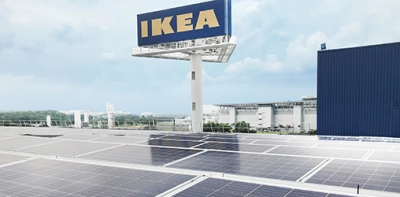 ABB pomaga firmie IKEA wykorzystać energię słońca w Singapurze 