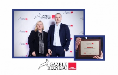 Gazela Biznesu 2017 dla firmy BARBOR Sp. z o.o.