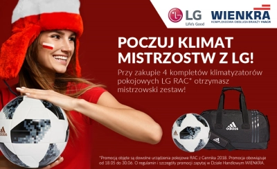 Poczuj klimat Mistrzostw Świata z LG | WIENKRA