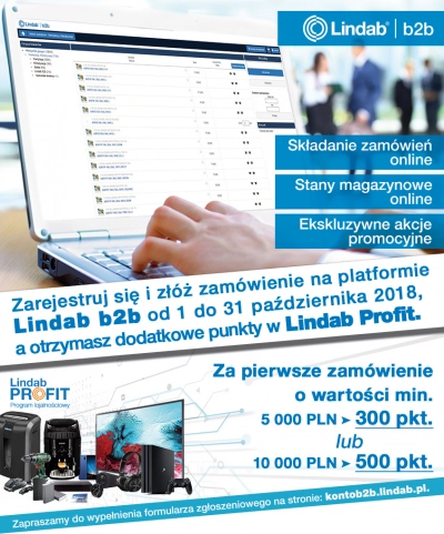 Zyskaj dodatkowe punkty Lindab Profit - zamów na platformie b2b