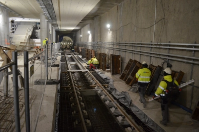 Warszawa: Budowa metra na Woli wkroczyła w etap wykańczania stacji