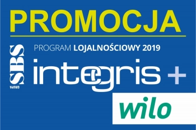 SBS: Promocja Integris+ 2019, podwójna punktacja pomp WILO