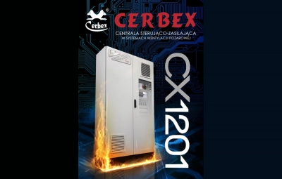 Nowa centrala sterująco-zasilająca CX1201 Cerbex