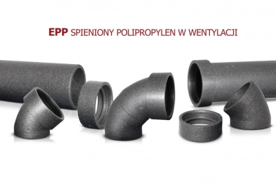 System kanałów EPP ze spienionego polipropylenu | Alnor