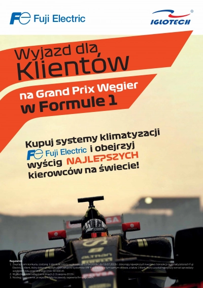 Wyjazd na F1 Grand Prix Węgier dla klinetów Iglotech