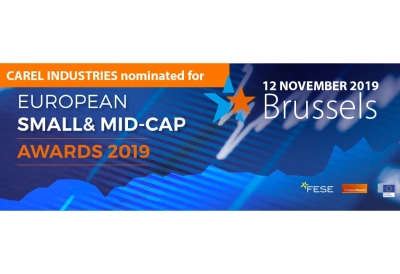 Carel Industries finalistą European Small and Mid-Cap Awards 2019