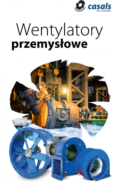 Wentylatory przemysłowe Casals w ofercie Ventia