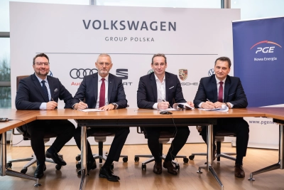 PGE Nowa Energia we współpracy z siecią dealerską Grupy Volkswagen zainstaluje do 300 nowych punktów ładowania aut elektrycznych