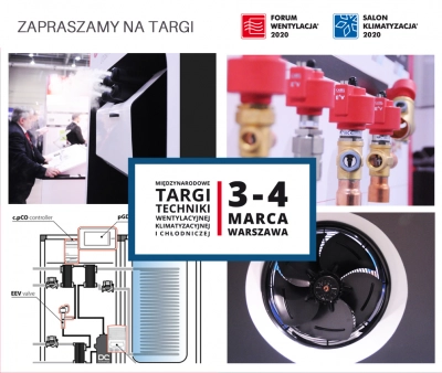 Alfaco - Carel zaprasza na Targi Forum Wentylacja 2020