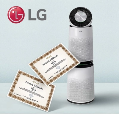 Oczyszczacze LG PuriCare z ekstra bonami jubilerskimi APART | marzec 2020 | Promocje Thermosilesia