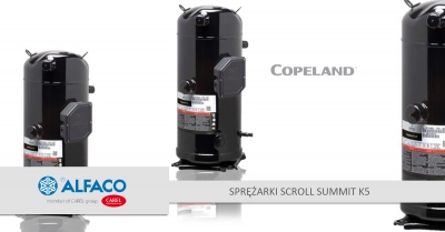 Sprężarki Copeland Scroll Summit K5 do zastosowań niskotemperaturowych