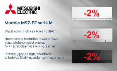 Wietrzymy magazyny z MITSUBISHI ELECTRIC Premium EF