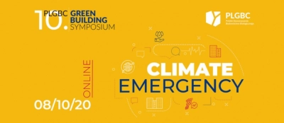 #ClimateEmergency - 10. PLGBC Green Building Symposium w nowym formacie online