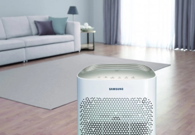 Oddychaj zdrowym powietrzem: nowy oczyszczacz Samsung ze złotym panelem