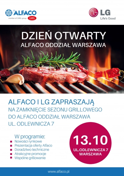 Dzień Otwarty LG i Alfaco oddział Warszawa - 13.10