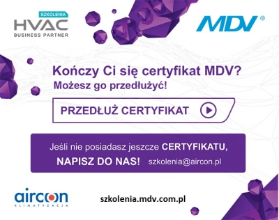 MDV - przedłuż certyfikat