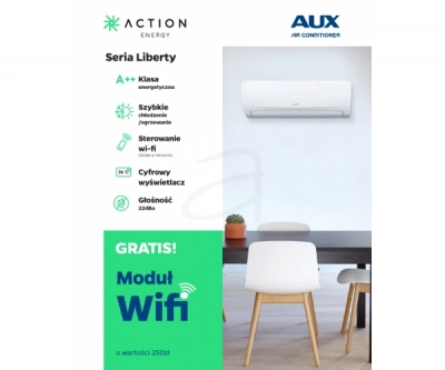 AUX Liberty z modułem WiFi gratis od Action Energy