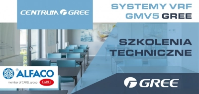 Alfaco - bezpłatne szkolenie z zakresu montażu systemów Gree GMV - 08.11