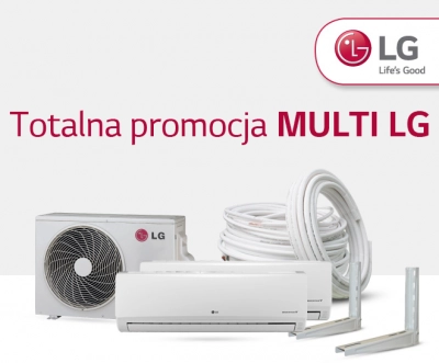 Ventia -Totalna wyprzedaż klimatyzatorów MULTI firmy LG
