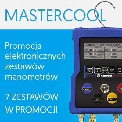 Wigmors - Promocja elektronicznych zestawów manometrów Mastercool