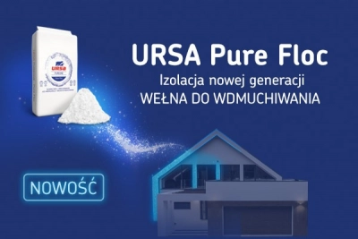 URSA Pure Floc - wełna do wdmuchiwania