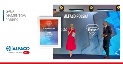 Alfaco Polska wyróżniona podczas gali Diamentów Forbes 2022