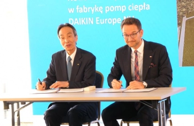 Daikin Europe N.V. zainwestuje 300 milionów EUR w nowoczesną i bezemisyjną fabrykę pomp ciepła w Ksawerowie koło Łodzi. 