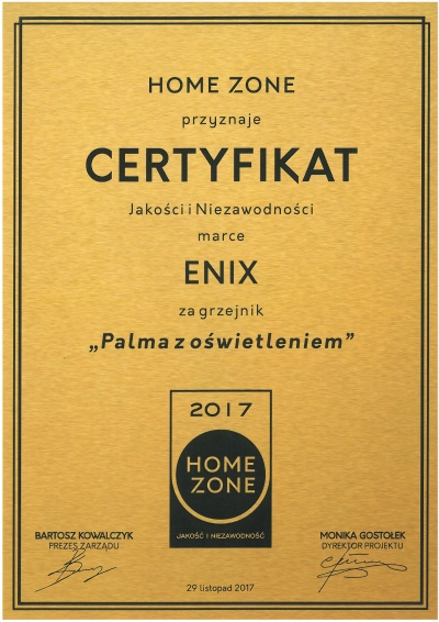 Home Zone – jakość i niezawodność dla ENIX!