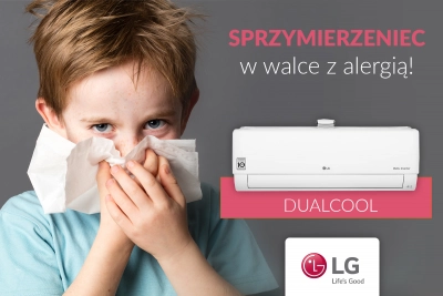 Klimatyzator LG DualCool dla alergików?