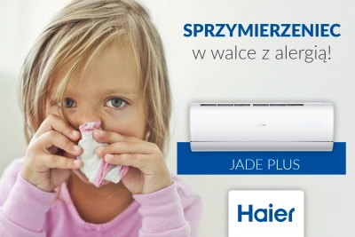 Klimatyzator Haier JADE Plus dla alergików