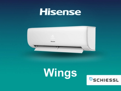 Od chłodzenia, przez ogrzewanie aż do czystego powietrza wewnątrz – to wszystko oferuje klimatyzator Hisense Wings