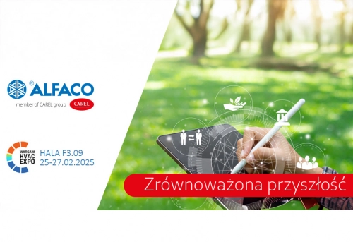 Zrównoważona przyszłość  Oferta Alfaco – Carel na targach HVAC EXPO 2025