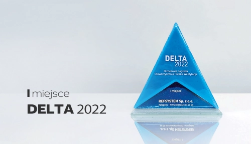 Refsystem z nagrodą Delta 2022 