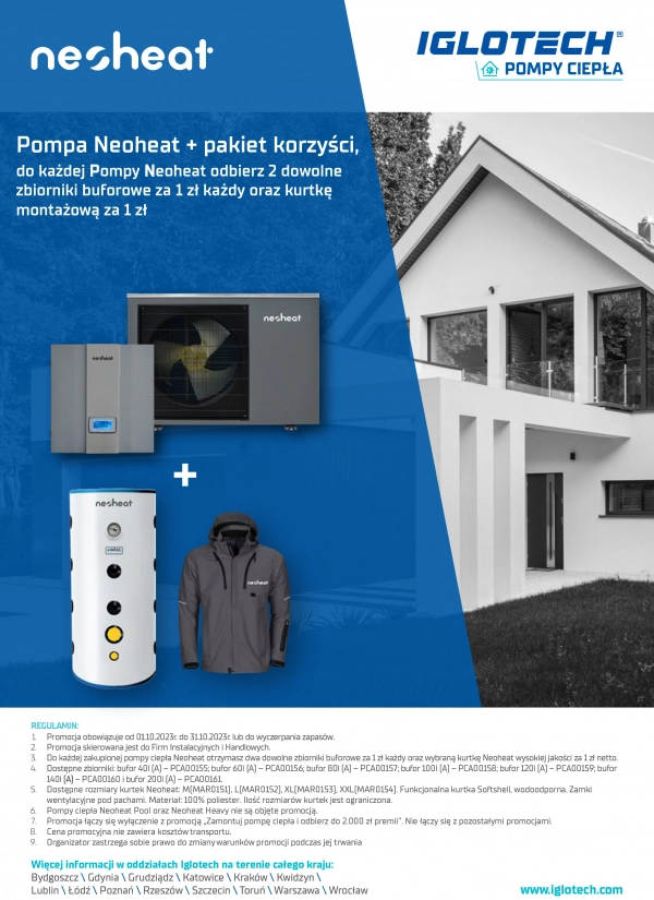Pompa Neoheat + Pakiet Korzyści