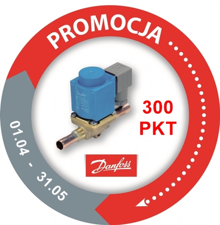 Danfoss Lider - promocja na zawory EVR - 300 punktów!